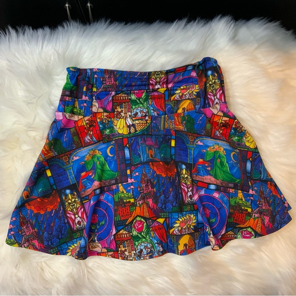 Beauty and The Beast Sparkle Skirts (Boulder Athletic) Custom Running Skirt
